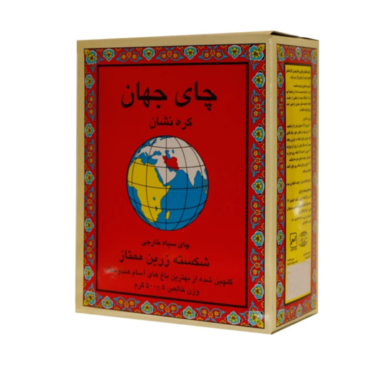 تصویر از چای سیاه شکسته کره ای جهان 500 گرم
